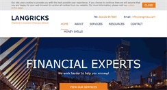 Desktop Screenshot of langricks.com